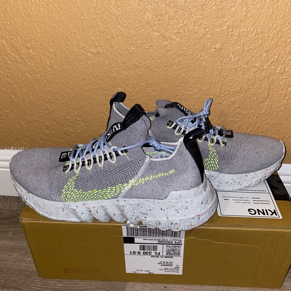 Nike Space Hippie 01 Grey Volt Size 15 - Picture 3 of 5